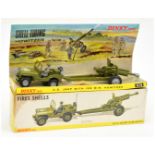 Dinky 615 Military set to include Jeep green with light grey plastic hubs