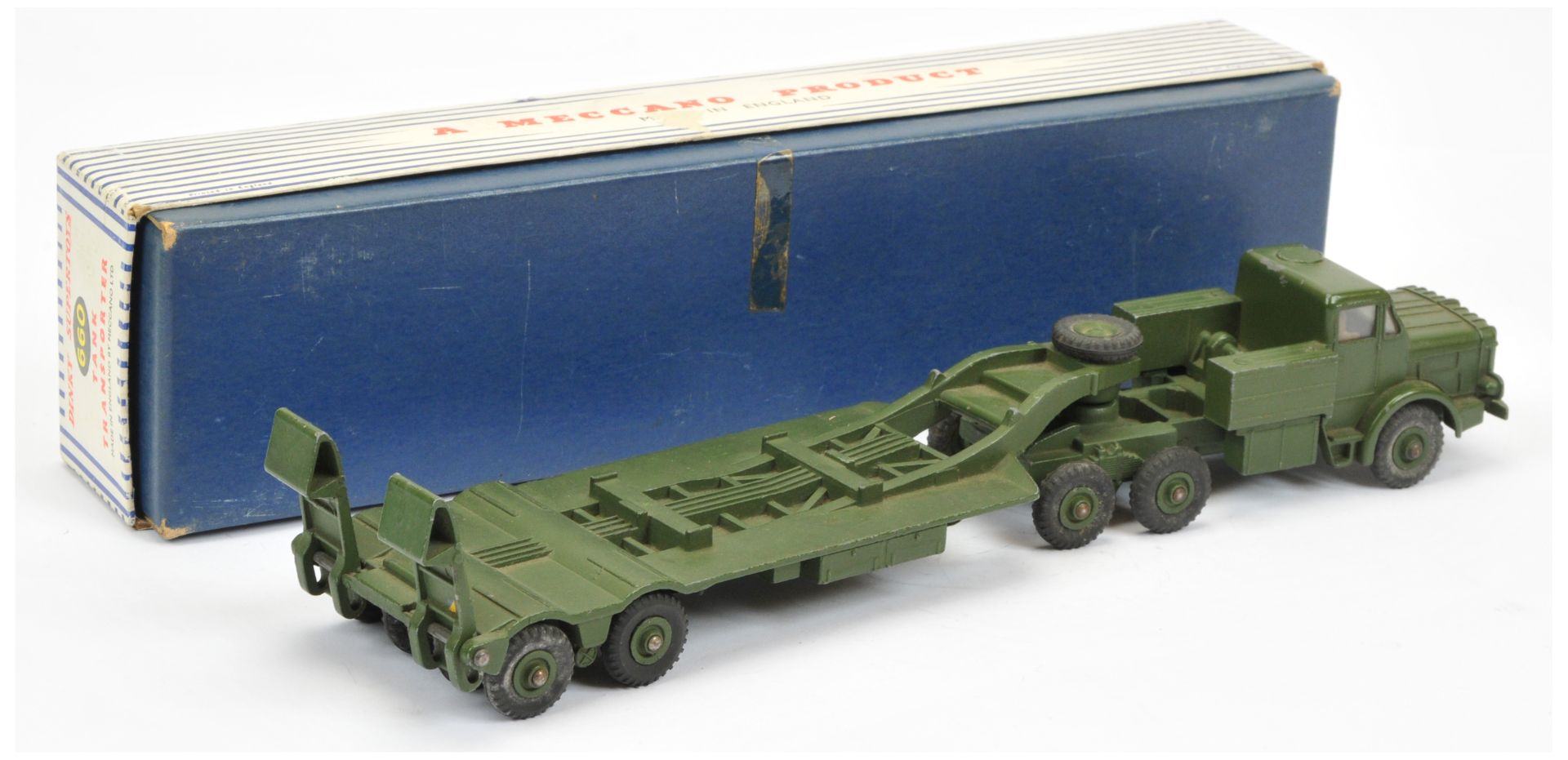 Dinky 660 Mighty Antar Tank Transporter - green including supertoy hubs - Image 2 of 3