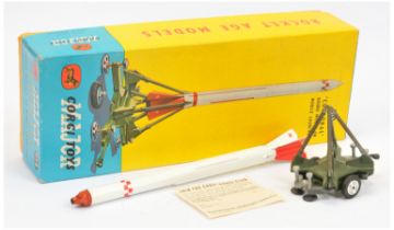 Corgi 1112 Corporal Guided missile on mobile launcher - green launcher