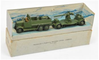 Dinky Pre-War 152 "Mobile Anti-Aircraft Unit" set