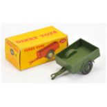Dinky 341 RARE Military green Land Rover trailer - finished in Military green