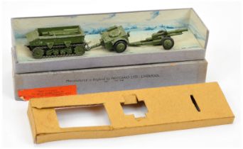 Dinky Pre-War 162 18-Pounder Field Unit" set - to include (1) 162a dragon Light Tractor