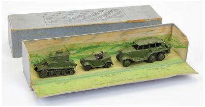 Dinky Pre-War 152 "Royal Tank Corps" set - contains (1) 152a Light Tank,