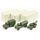 B & B Military  (Barnes & Buller)  1/60th scale Group of 3  (1)Bedford crane truck