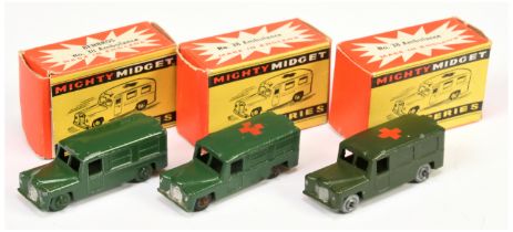 Benbros "Mighty Midget" series military 38 Daimler "Ambulance group of 3