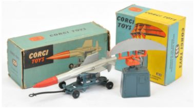 Corgi 350 Thunderbird Guided missile & 353 scanner