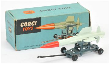 Corgi 350 Thunderbird Guided missile- pale green with red percussion head