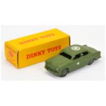 Dinky 675 (170m) Export issue Ford "Army Staff" Car - green body and rigid hubs