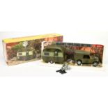 Barlux 73061 Military commander set - to include covered jeep with caravan