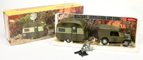 Barlux 73061 Military commander set - to include covered jeep with caravan