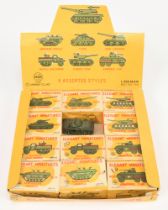 Linemar (Elegant Miniatures) Assorted Military set to include command jeep, tanks, rocket launcher