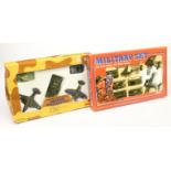 Playart military Gift sets a pair - (1) 5-piece to include aircraft and tanks and (2) 8-piece to ...