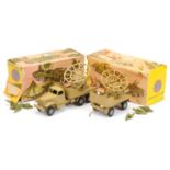 FJ military a a pair - (1) GMC truck with Radar Scanner and (2) matching trailer both come with f...