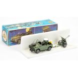 Mercury 411 Military set to include - Jeep with searchlight - green , black seats