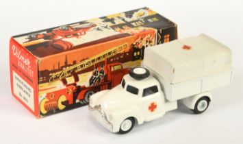 Vilmer 465 (1/50th) military  -Dodge "Ambulance" -white including cloth canopy with red crosses