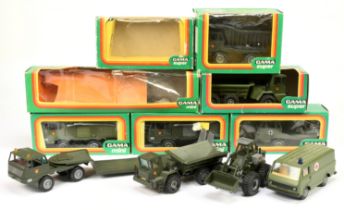 Gama military group 9  of larger scale issues to include 44647 Volkswagen "Ambulance