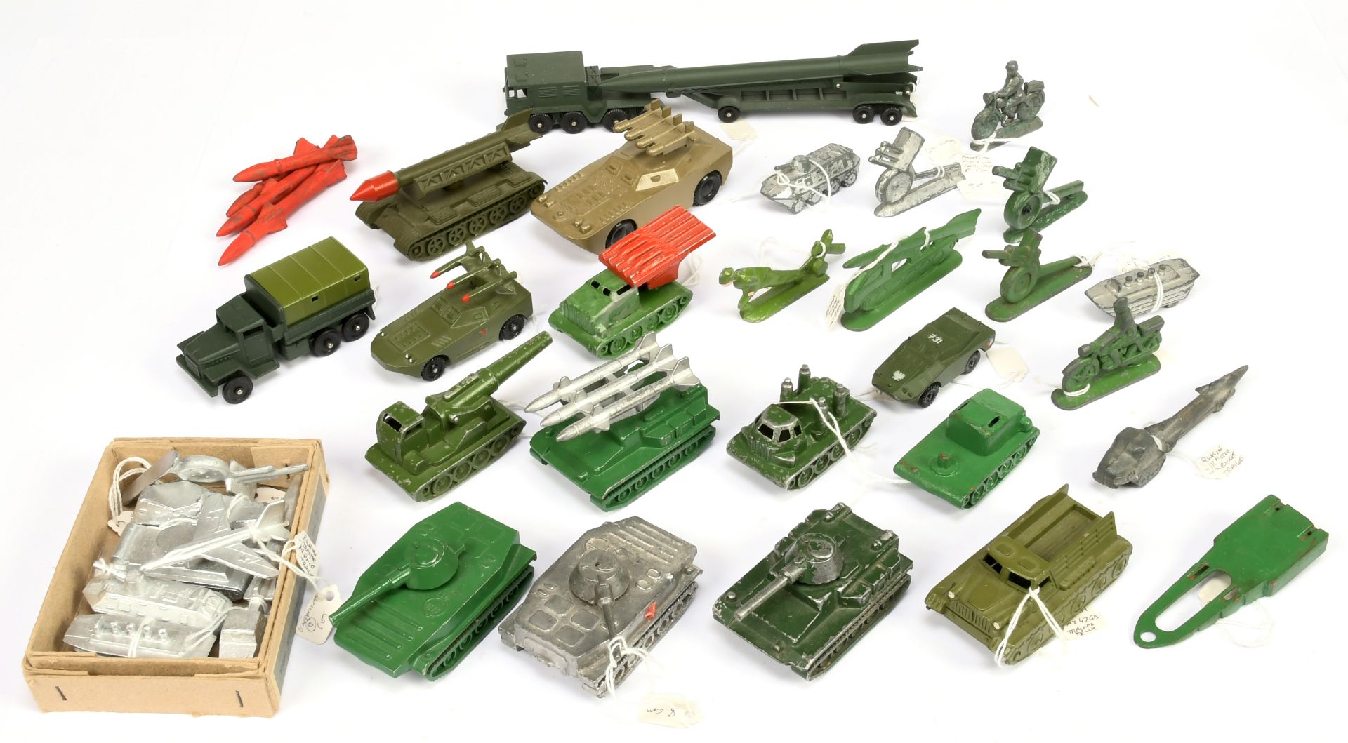 Russain made a large group of military smaller scale issues - to include tanks, rocket launchers