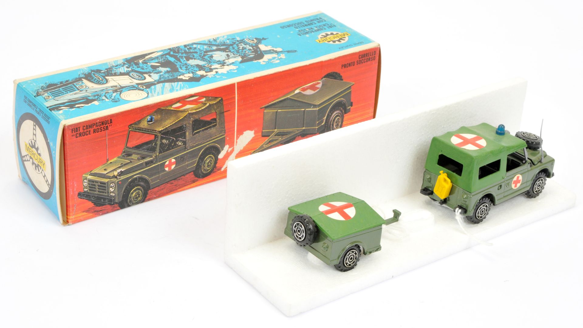 Mercury 413 Military set to include - Jeep "Ambulance" - green , black seats - Bild 2 aus 2