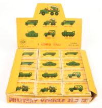 Linemar (Elegant Miniatures) Assorted Military set to include command jeep, tanks,