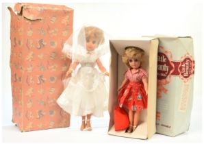 DIL and Winfield teenage vintage fashion vintage dolls pair, boxed
