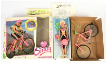Hasbro Sindy and her Fun Bike #8128, 1990