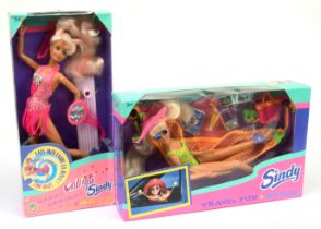 Hasbro Sindy pair of vintage boxed dolls