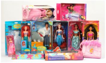 Disney Princesses collection of dolls, etc