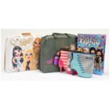 Bratz carry cases, etc