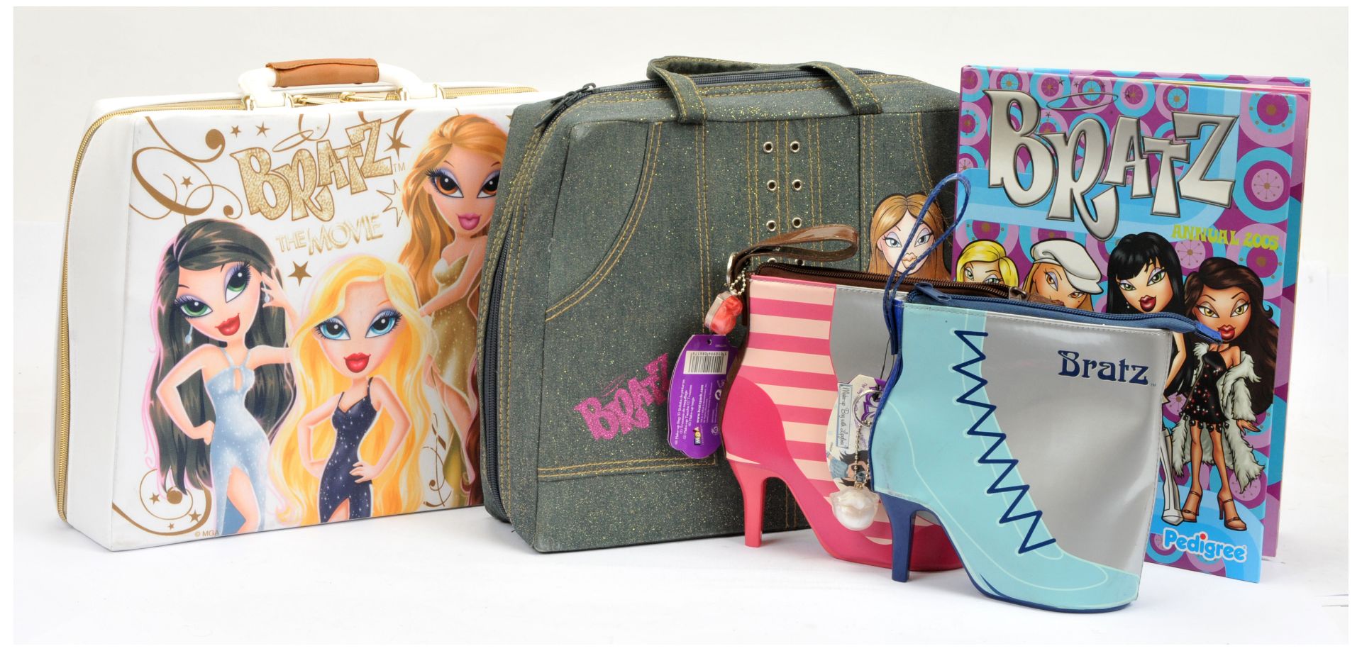 Bratz carry cases, etc