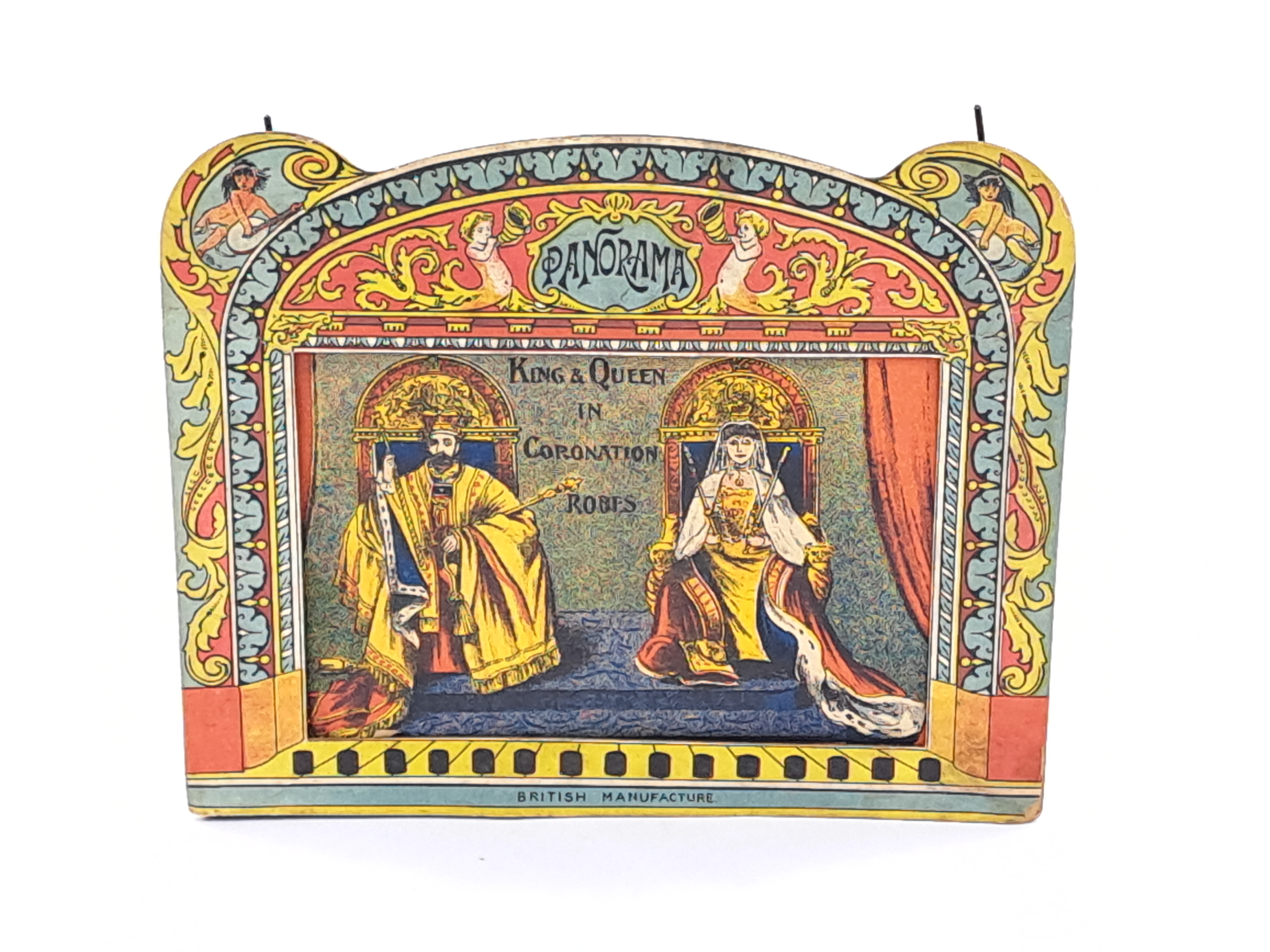 Lantern Magique Panorama antique toy cardboard theatre, circa 1910