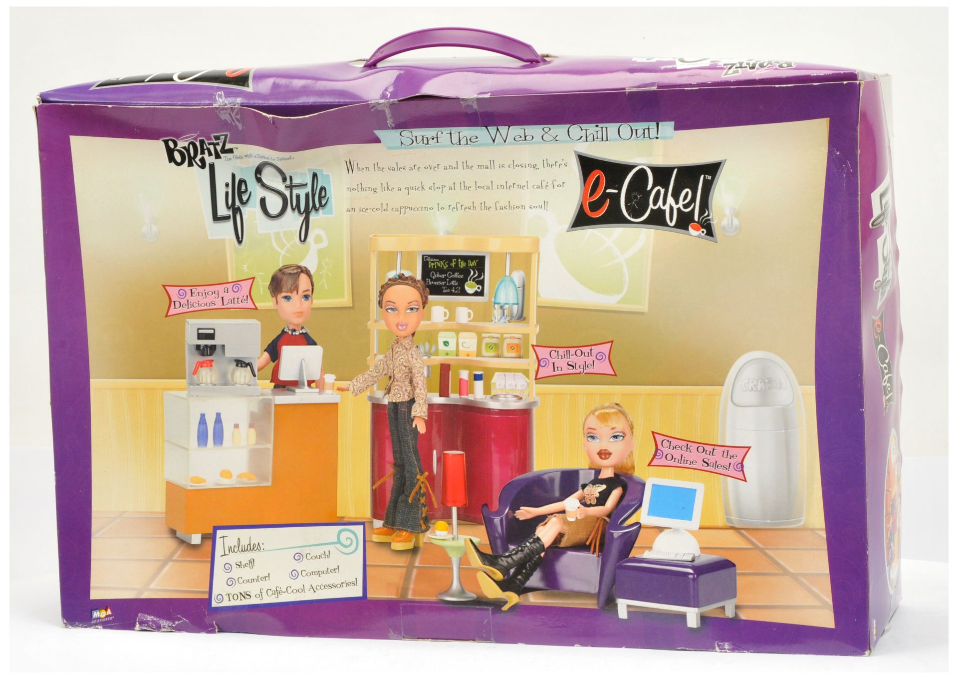 MGA Bratz Lifestyle E-Cafe!, with Yasmin doll - Image 2 of 2