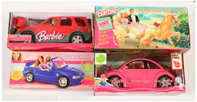 Mattel Barbie cars & carriage
