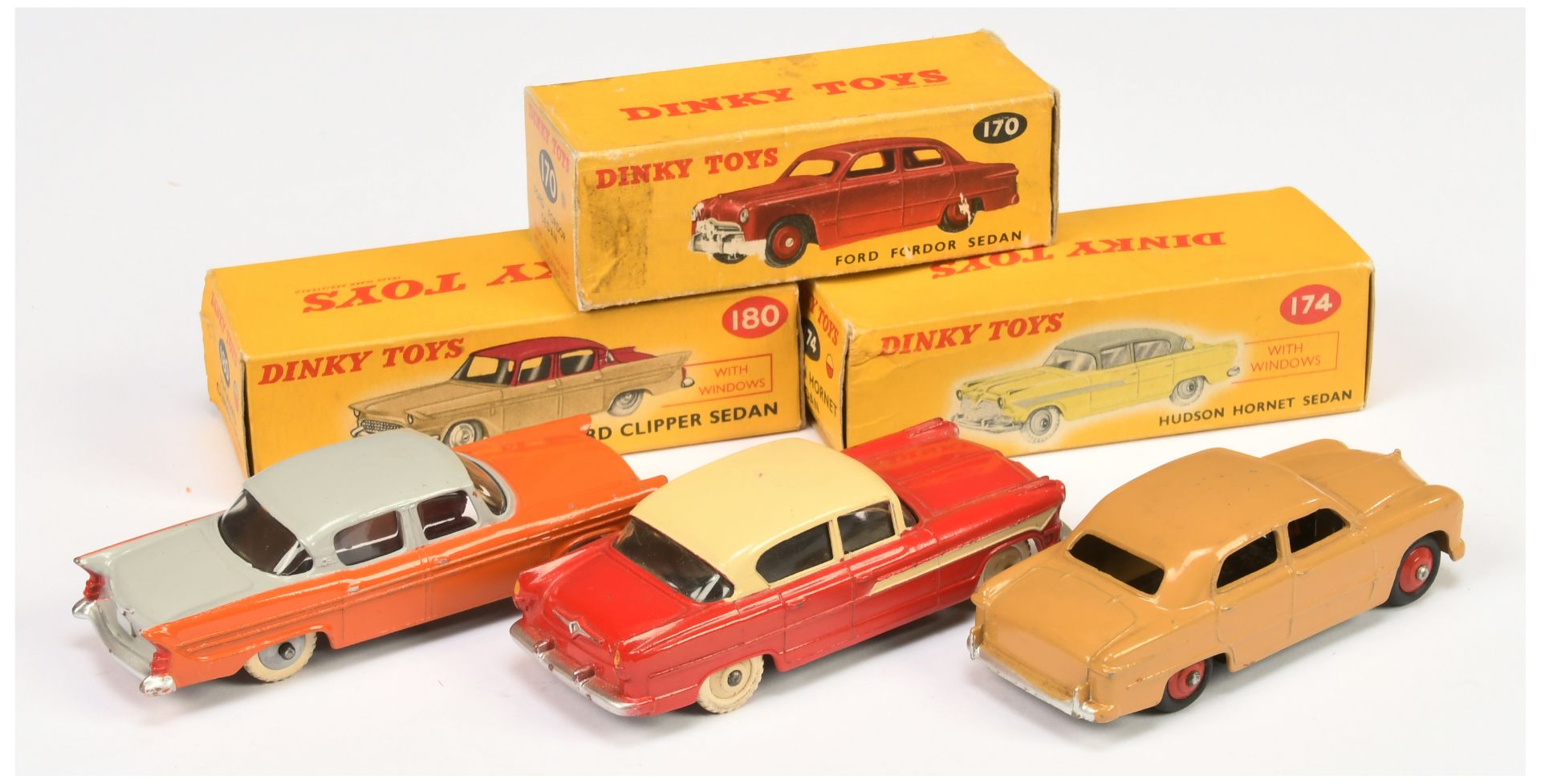 Dinky Group of 1950's Issue American Cars  - Image 2 of 2