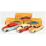 Dinky Group of 1950's Issue American Cars - all are highlines
