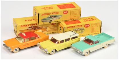 Dinky Group of American Cars