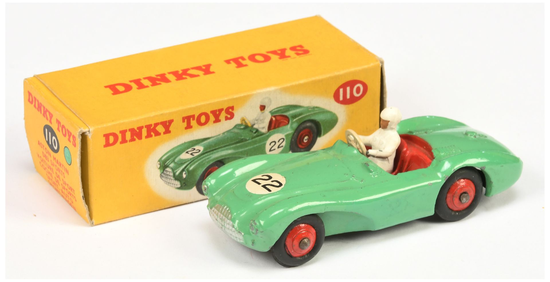 Dinky 110 Aston Martin DB3 Racing Car 