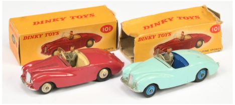 Dinky 2 x 101 Sunbeam Alpine Sports.