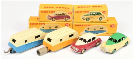 Dinky Group of British Cars & Caravans
