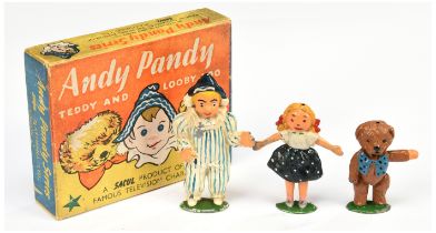 Sacul Andy Pandy Teddy & Looby Loo Figures