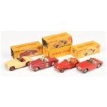 Dinky Group of British Sports Cars