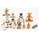 Luntoy Group of Early TV Related Character Figures