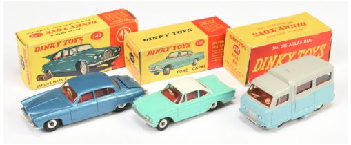 Dinky Group of 1960's Issue British Cars.
