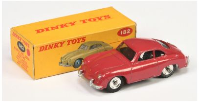 Dinky 182 Porsche 356a Coupe RARE Cerise Body