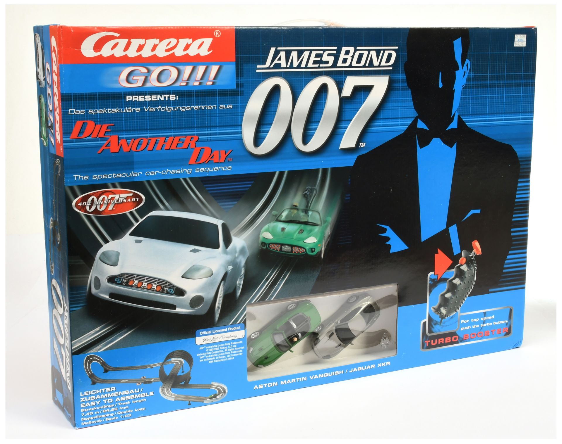 Carrera Go!!! James Bond 007 Die Another Day The Spectacular Car-Chasing Sequence slot car set, i...
