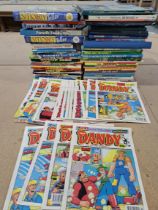 Collection of comics, books and annuals