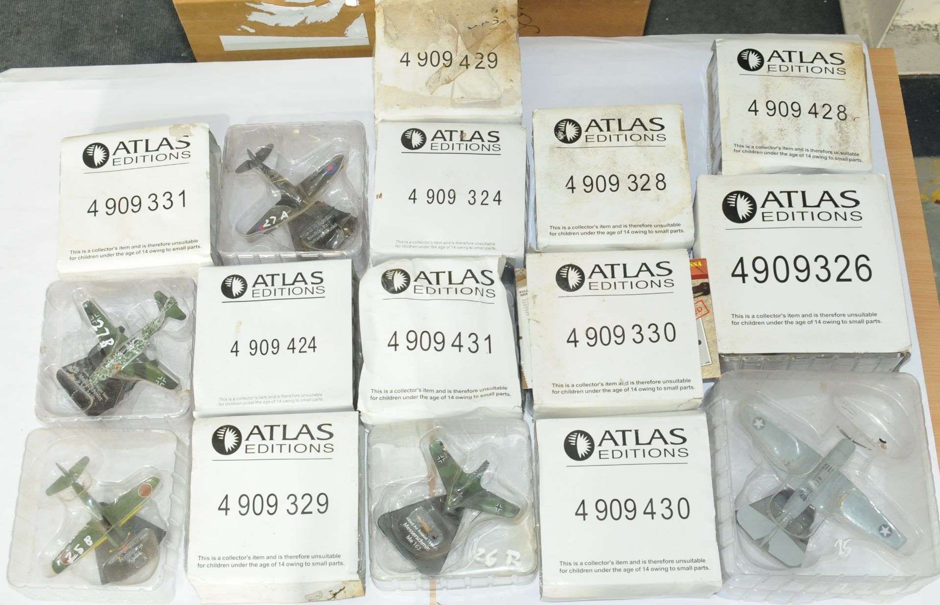 Atlas a part boxed group of Aircraft to include