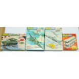 Dinky a boxed group of model kits 