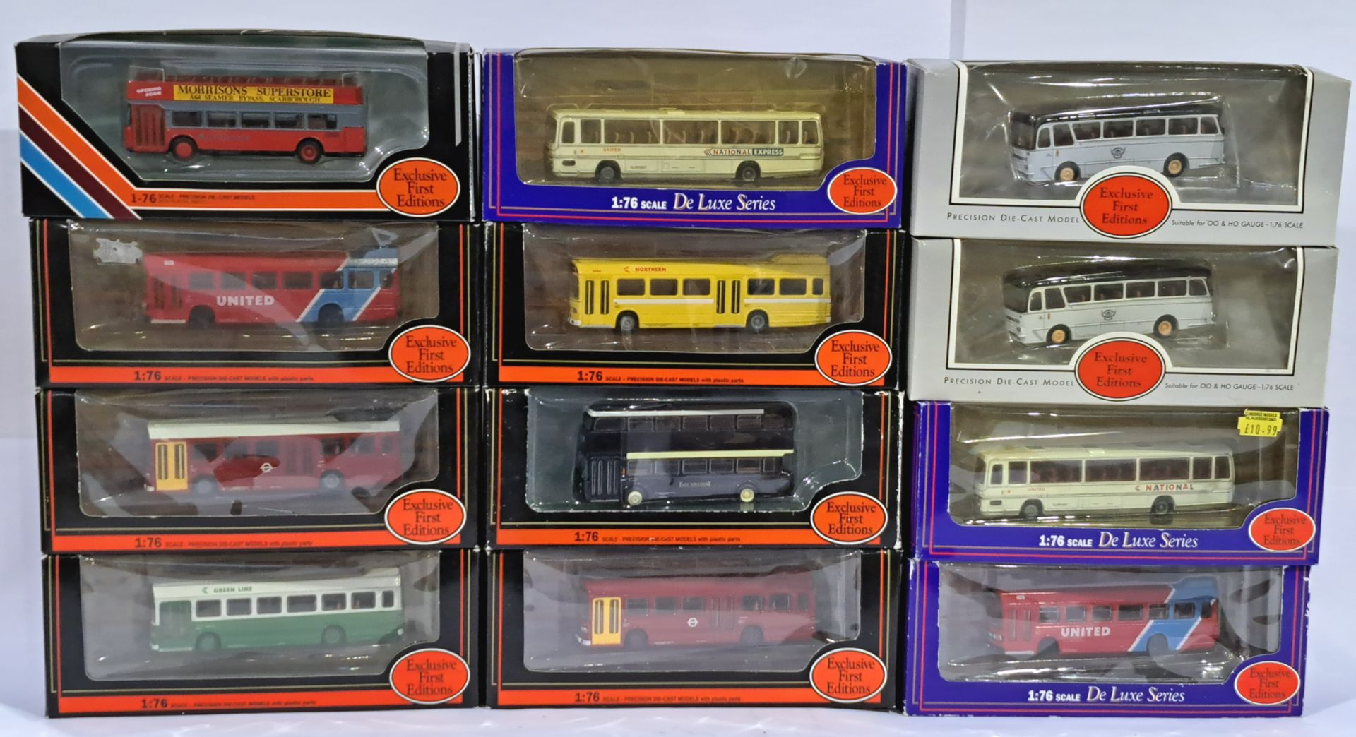 EFE A mixed boxed group to include London Transport Museum Limited Edition Bus Set and others. 