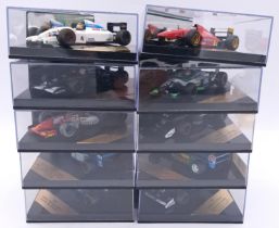 Onyx, a boxed group of Formula 1 models