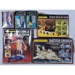 Airfix "Micronauts" a Mixed Boxed Group to include Battle Cruiser, Star Searcher, Mobile Explorat...